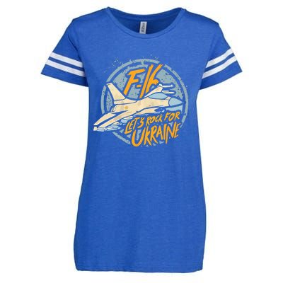 F16 Ukraine Enza Ladies Jersey Football T-Shirt