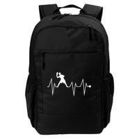 Funny Ultimate Frisbee Player Heartbeat Heart Pulse Rate Ekg Gift Backpack