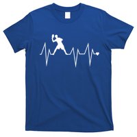 Funny Ultimate Frisbee Player Heartbeat Heart Pulse Rate Ekg Gift T-Shirt