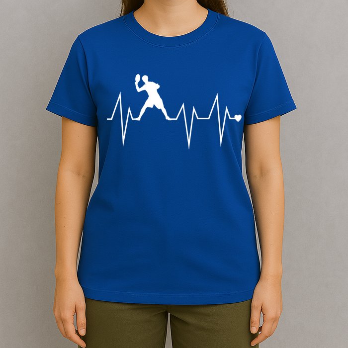 Funny Ultimate Frisbee Player Heartbeat Heart Pulse Rate Ekg Gift T-Shirt