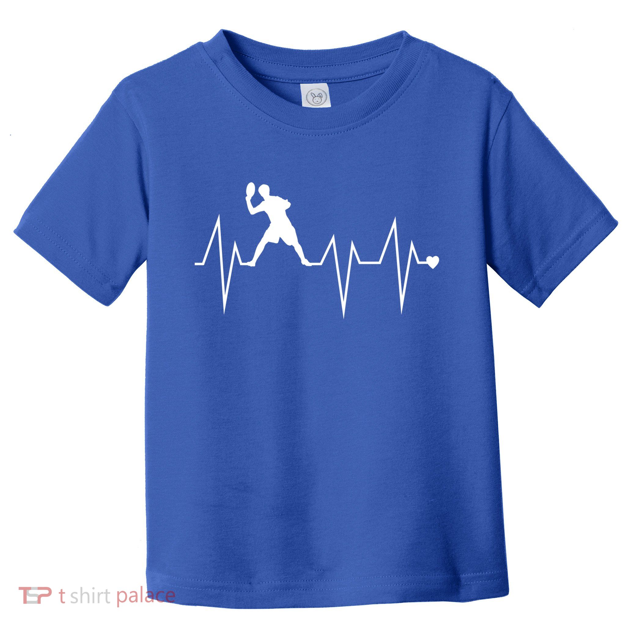 Funny Ultimate Frisbee Player Heartbeat Heart Pulse Rate Ekg Gift Toddler T-Shirt