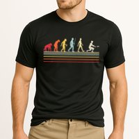 Funny Ultimate Frisbee Player Evolution Performance Shirt