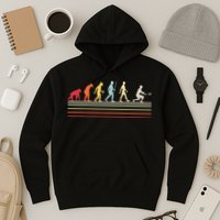 Funny Ultimate Frisbee Player Evolution Hoodie