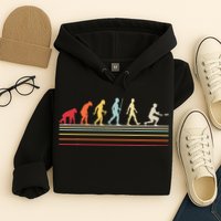Funny Ultimate Frisbee Player Evolution Hoodie