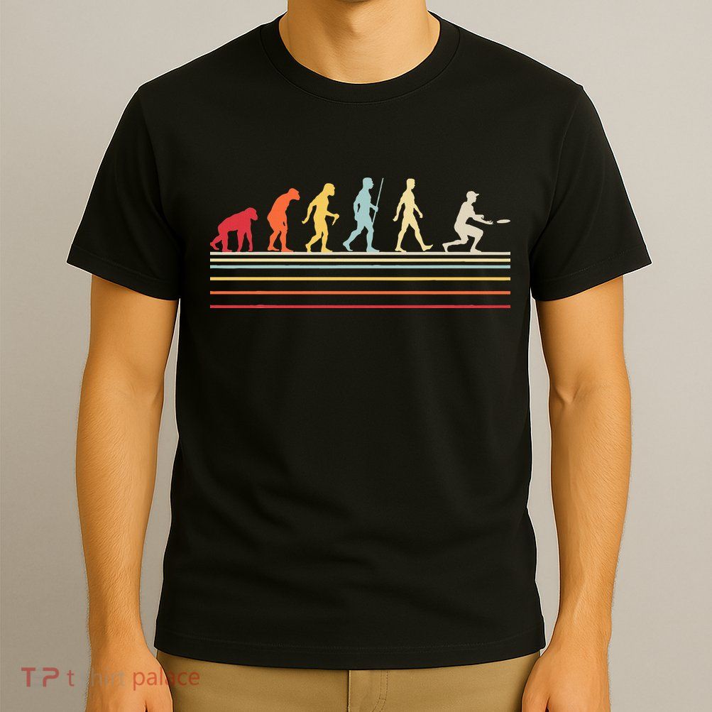 Funny Ultimate Frisbee Player Evolution T-Shirt