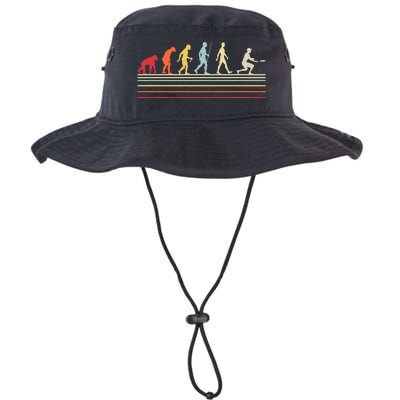 Funny Ultimate Frisbee Player Evolution Legacy Cool Fit Booney Bucket Hat