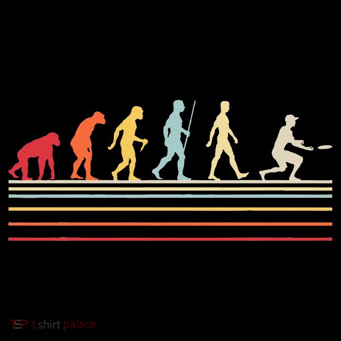 Funny Ultimate Frisbee Player Evolution Toddler T-Shirt