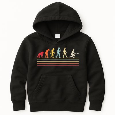 Funny Ultimate Frisbee Player Evolution Kids Hoodie