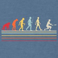 Funny Ultimate Frisbee Player Evolution Garment-Dyed Sweatshirt