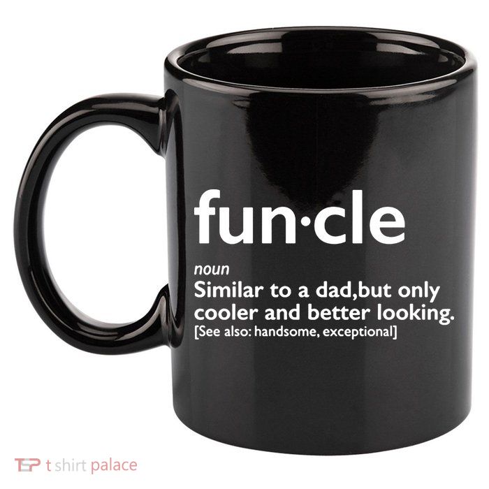 Funcle Uncle Funny 11oz C Handle Ceramic Mug