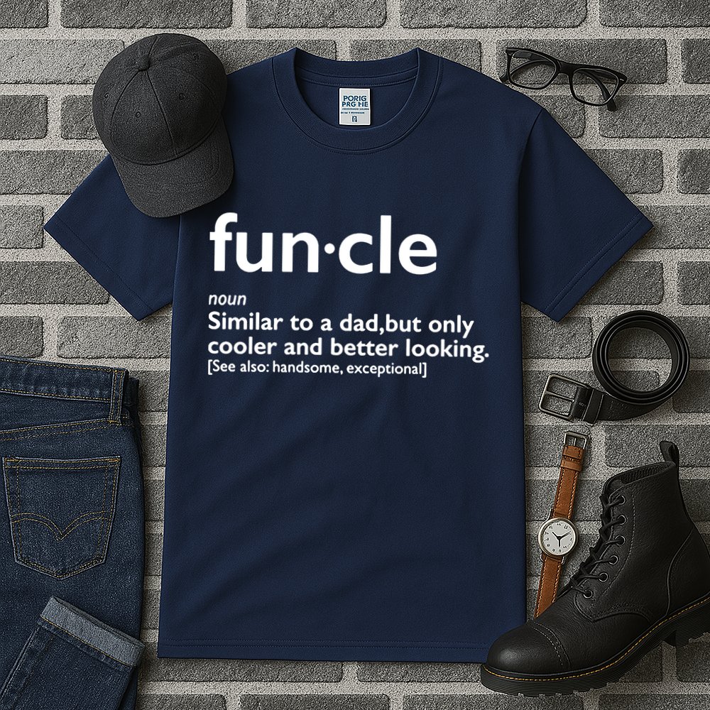 Funcle Uncle Funny Tall T-Shirt