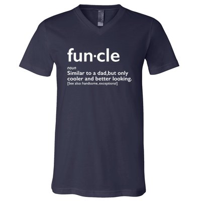 Funcle Uncle Funny V-Neck T-Shirt