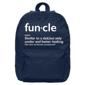 Funcle Uncle Funny 16 in Basic Backpack