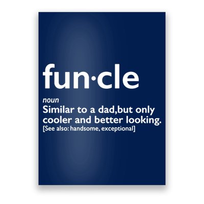 Funcle Uncle Funny Poster