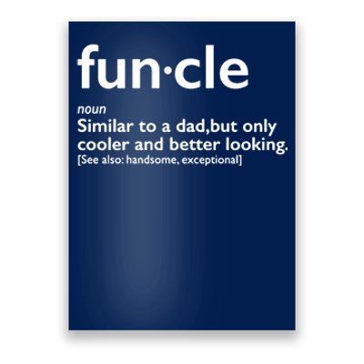 Funcle Uncle Funny Poster