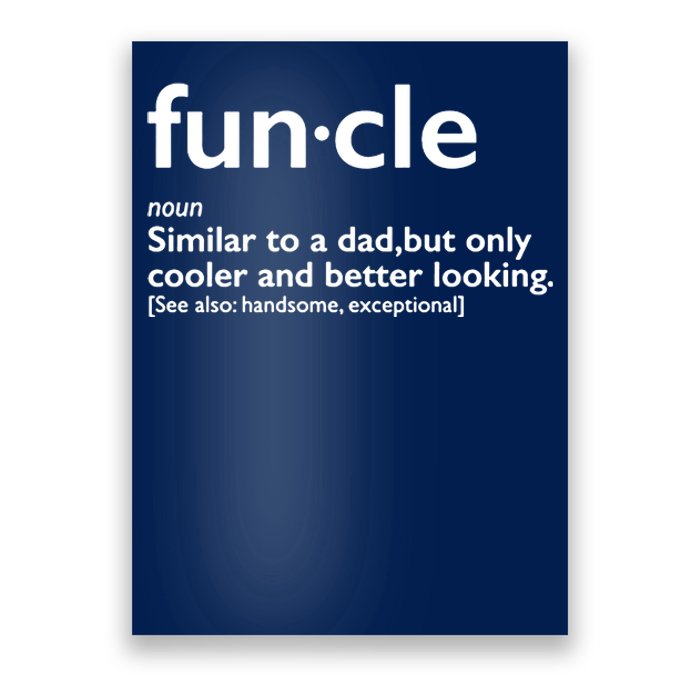 Funcle Uncle Funny Poster