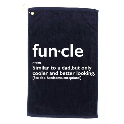Funcle Uncle Funny Golf Towel