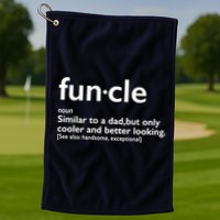 Funcle Uncle Funny Golf Towel