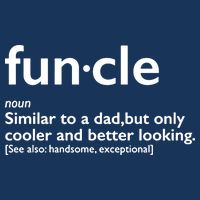 Funcle Uncle Funny Golf Towel