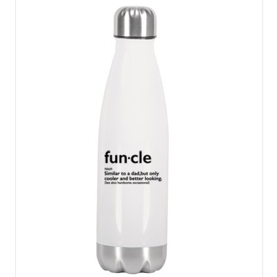 Funcle Uncle Funny Stainless Steel Insulated Water Bottle