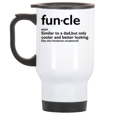 Funcle Uncle Funny Stainless Steel Travel Mug