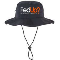 Fed Up Funny Logo Humor Spiritual Christian Legacy Cool Fit Booney Bucket Hat