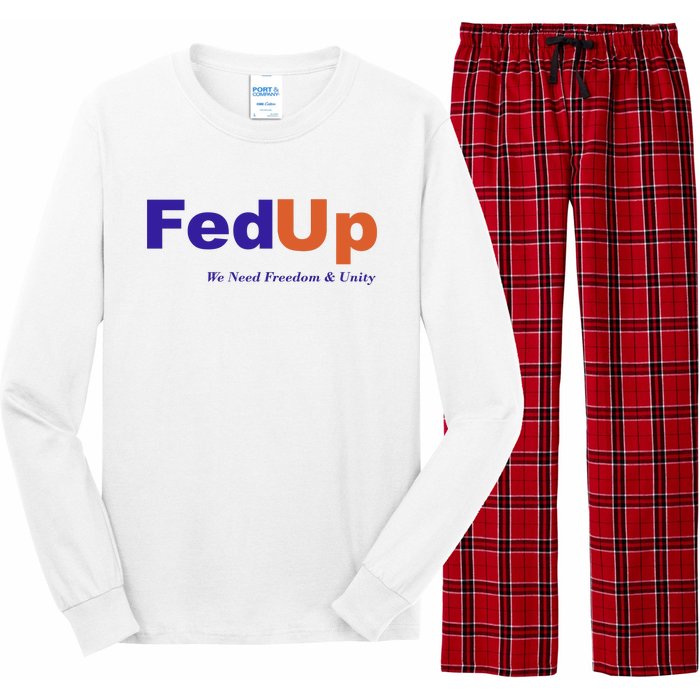 Fed Up Long Sleeve Pajama Set