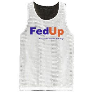 Fed Up Mesh Reversible Basketball Jersey Tank