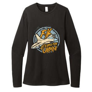 F16 Ukraine Womens CVC Long Sleeve Shirt