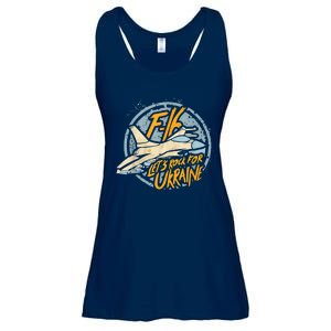 F16 Ukraine Ladies Essential Flowy Tank