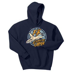 F16 Ukraine Kids Hoodie