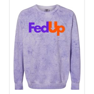 Fed Up Colorblast Crewneck Sweatshirt