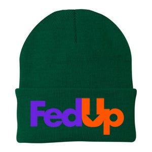 Fed Up Knit Cap Winter Beanie