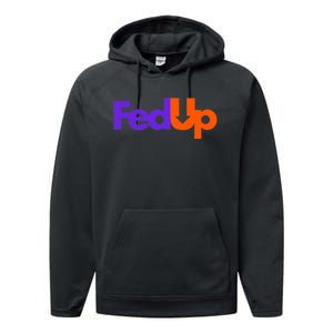 Fed Up Performance Fleece Hoodie