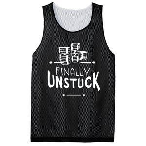 Finally Unstuck Mesh Reversible Basketball Jersey Tank