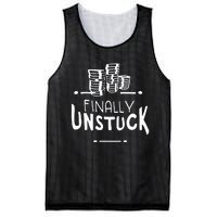 Finally Unstuck Mesh Reversible Basketball Jersey Tank