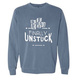 Finally Unstuck Garment-Dyed Sweatshirt