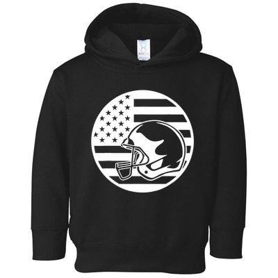 Football USA Flag Toddler Hoodie