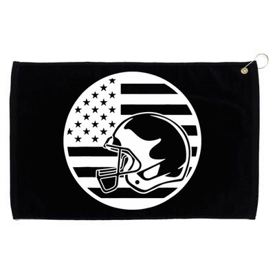 Football USA Flag Grommeted Golf Towel