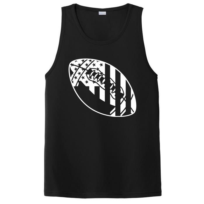 Football USA Flag PosiCharge Competitor Tank