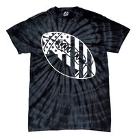 Football USA Flag Tie-Dye T-Shirt