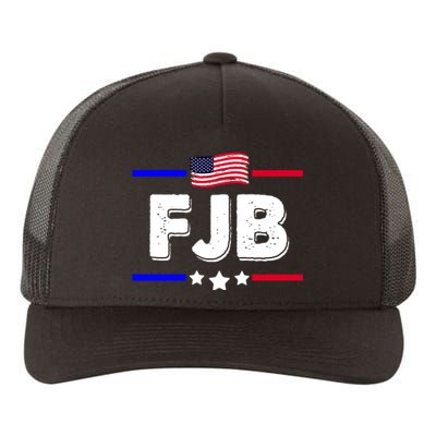 FJB US Flag F Joe Biden Yupoong Adult 5-Panel Trucker Hat