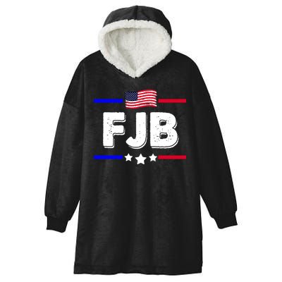 FJB US Flag F Joe Biden Hooded Wearable Blanket