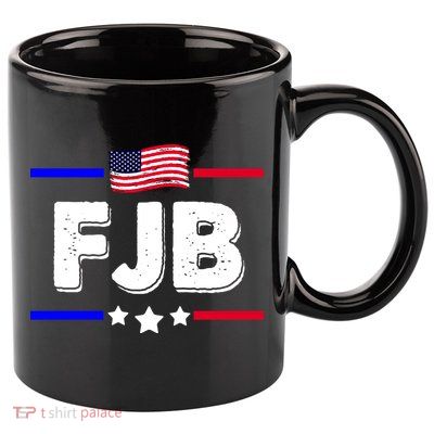 FJB US Flag F Joe Biden 11oz C Handle Ceramic Mug