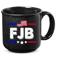 FJB US Flag F Joe Biden 15oz Campfire Ceramic Mug