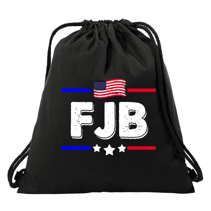 FJB US Flag F Joe Biden Drawstring Bag