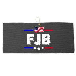 FJB US Flag F Joe Biden Large Microfiber Waffle Golf Towel