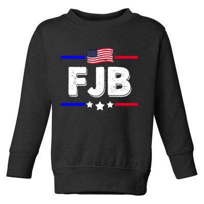 FJB US Flag F Joe Biden Toddler Sweatshirt