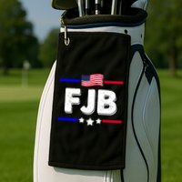 FJB US Flag F Joe Biden Golf Towel