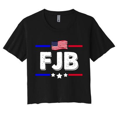 FJB US Flag F Joe Biden Crop Top